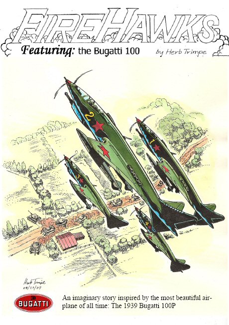 Featuring the Bugatti 100 Herb Trimpe A fantastic comic strip 