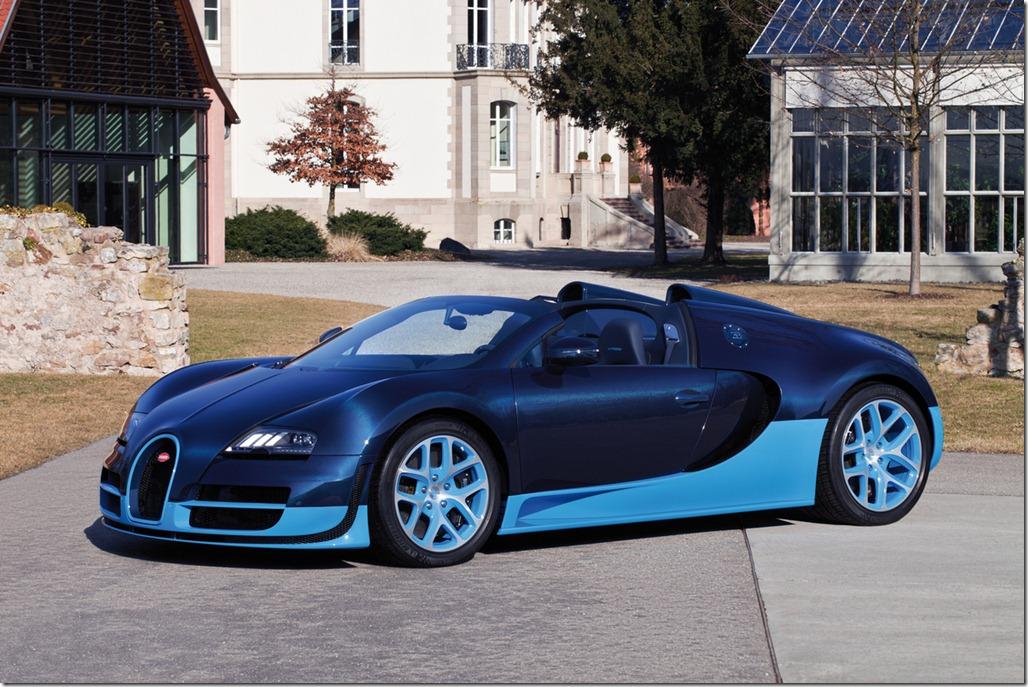 World premiere of the Bugatti Veyron 164 Grand Sport Vitesse