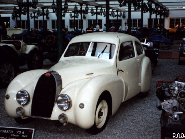 1947 T73 60 kB Last Ettore Bugatti cardesign description