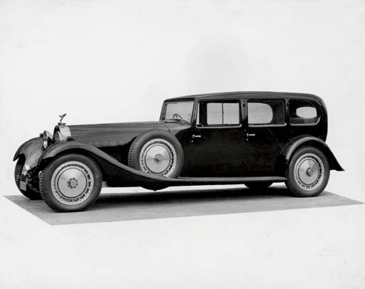 1931 Bugatti T41 Royale Coachwork design by the Park Ward Company 