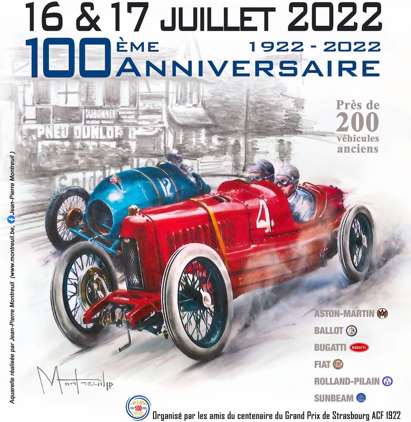 1922 Bugatti French France Automobile Car Vintage Advertisement Art Poster Print 