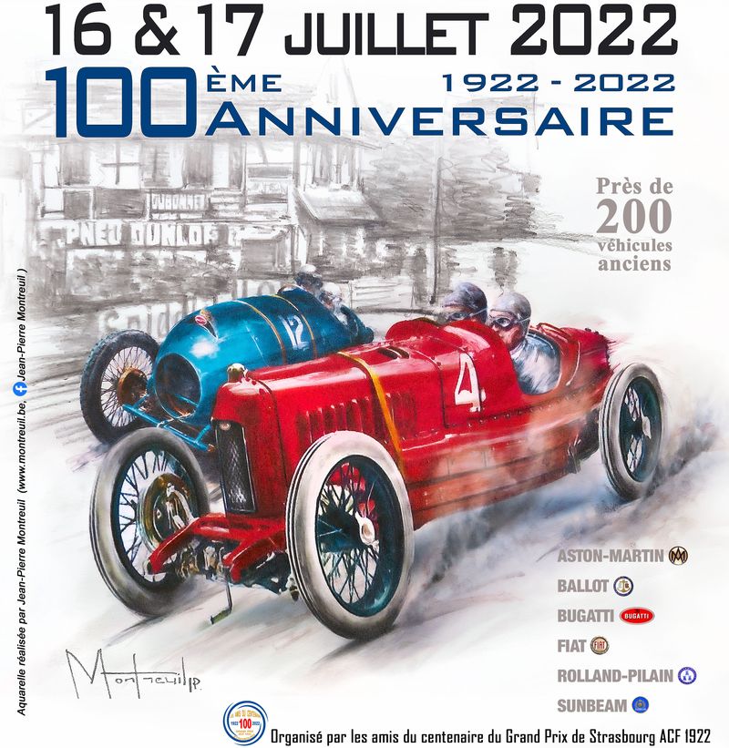 POSTER BUGATTI FAST AUTOMOBILE 1930 GRAND PRIX CAR RACING VINTAGE REPRO FREE S/H 